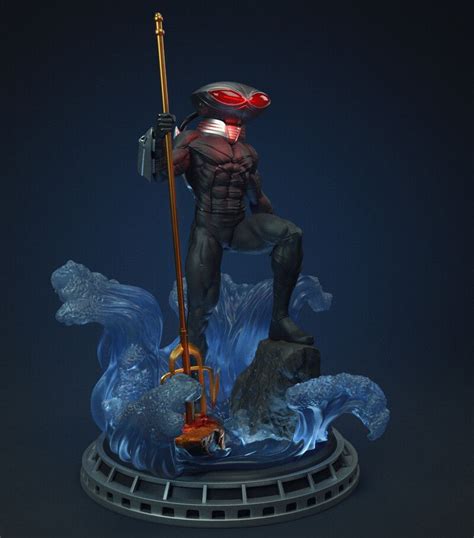 ArtStation - Black Manta Fan Art, Nicolas Lopez | Black manta, Fan art ...