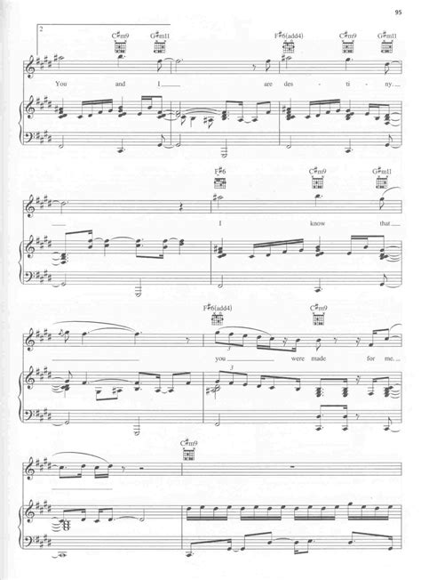 Partitura de Butterflyz de Alicia Keys para piano | Partituras de piano | Sheet music for piano