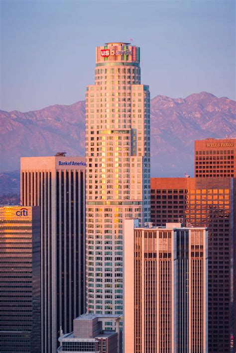 Los Angeles Aerial Photo US Bank Tower - Toby Harriman