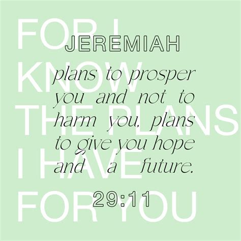 30+ Jeremiah Chapter 29 Verse 11 - ShawneeTyme