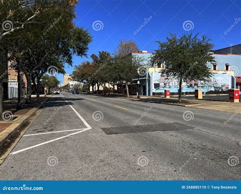 Historic Downtown Pensacola Stock Photo - Image of shops, town: 268885110