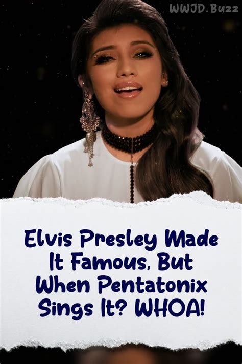 Elvis Presley Made It Famous, But When Pentatonix Sings It? WHOA ...