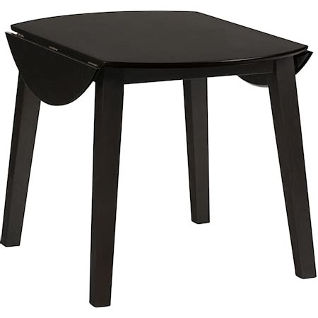 Jofran Simplicity 552-28 Round Drop Leaf Table that Seats 4 for Dining Areas | Coconis Furniture ...