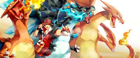 Epic Mega Charizard Clash - 4K Ultra HD Wallpaper by Sa-Dui