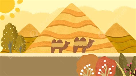 Desert Pyramid Banner Background, Wallpaper, Desert, Pyramid Background ...