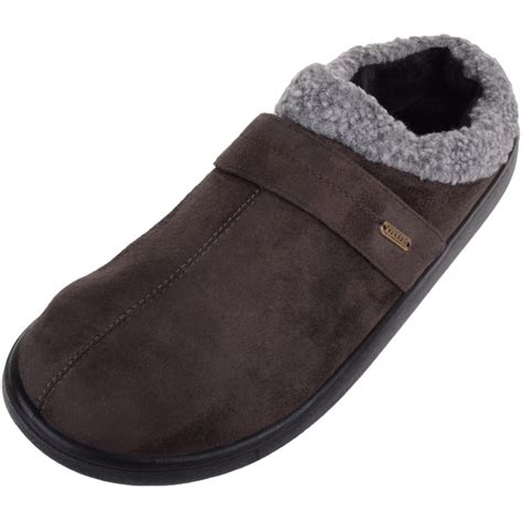 Wide Fit Slippers Mens Online | bellvalefarms.com