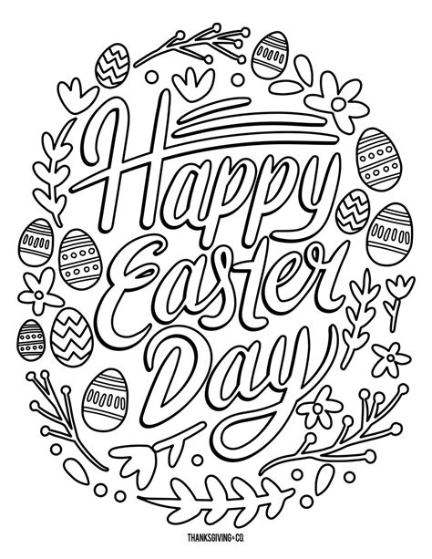 Free Printable Easter Cards To Color