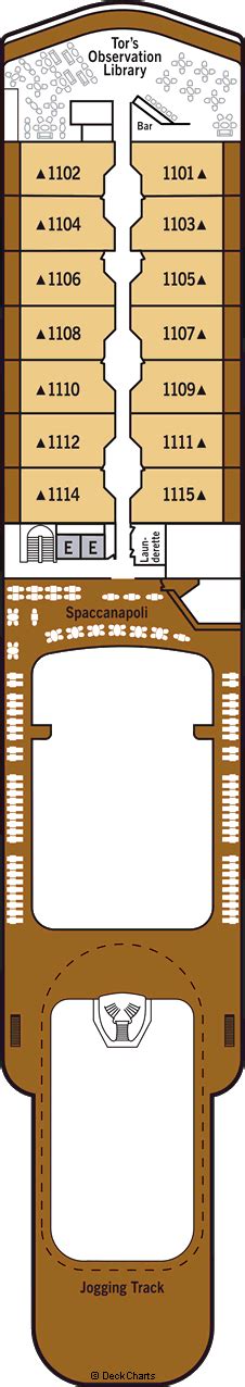 Silversea Silver Muse Deck Plans: Ship Layout, Staterooms & Map ...