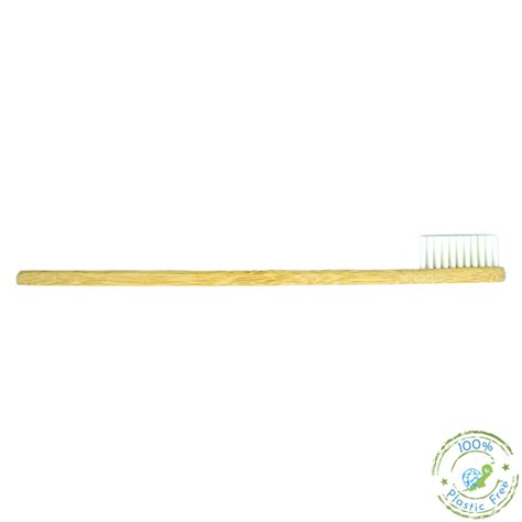 Bamboo Toothbrush Pack of 4 (Nylon Bristles) | The Happy Turtle