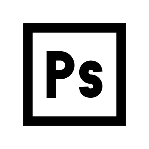 Photoshop Black and White Logo - LogoDix