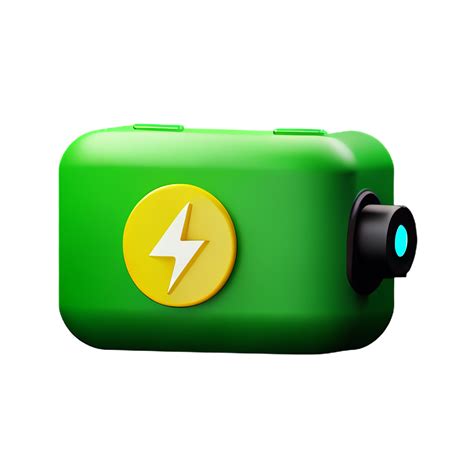 electric car battery charging station 3d green energy 28251944 PNG