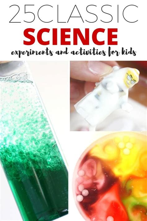 Classic Science Experiments Must Try Science Activities