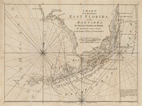 Old Florida Keys Map 1771 Digital Image Download - Etsy