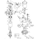 Looking for Bosch model 1617EVS router repair & replacement parts?