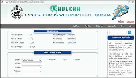 Bhulekh Odisha ROR 2023: View Land Records & Bhu Naksha @ Odisha Land Records Portal