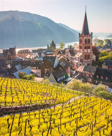 Bacharach aerial view - My Ticklefeet