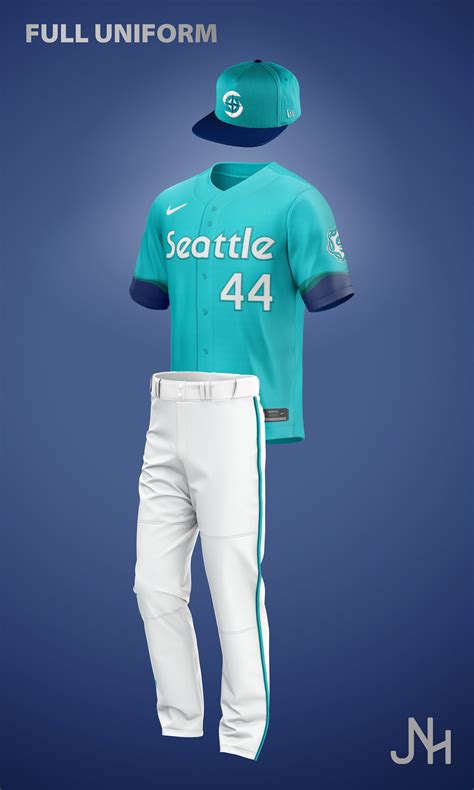 Jonah Henderson - Seattle Mariners City Connect Uniform Concept