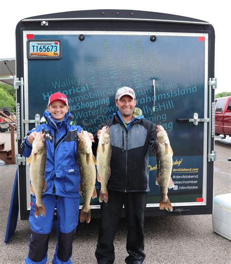 Devils Lake 45th Annual Chamber Walleye Tournament Designed for Family ...