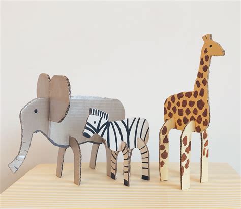 Diy Cardboard Craft Ideas For Kids - vrogue.co