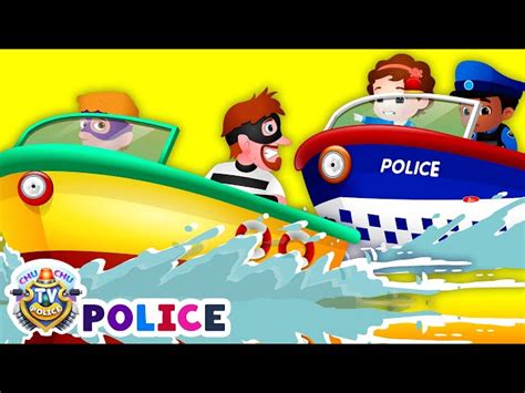 ChuChu TV Police Boat Chase Episode - ChuChu TV Police Fun Cartoons for Kids - Videos For Kids