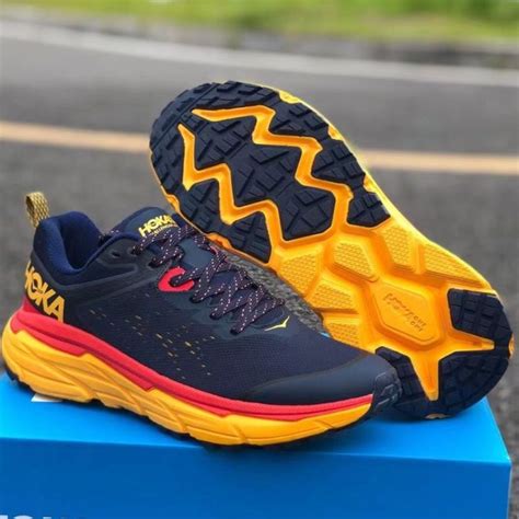 HOKA one ATR Men's Challenger 6 Shock Absorption Sports Leisure Off-Road Road Running Shoes ...