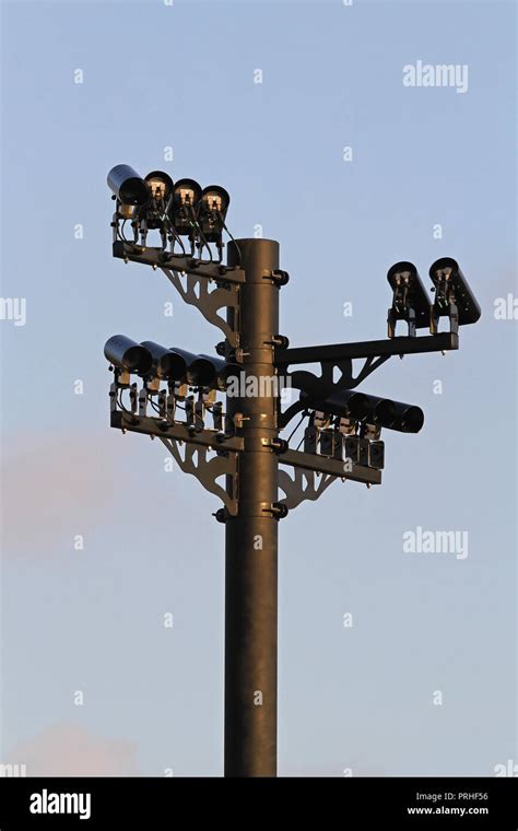 CCTV cameras for traffic surveillance monitoring security Stock Photo ...