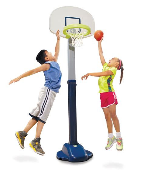 Little Tikes Adjustable Sports Jam Pro Basketball Set Outdoor Kids Play ...