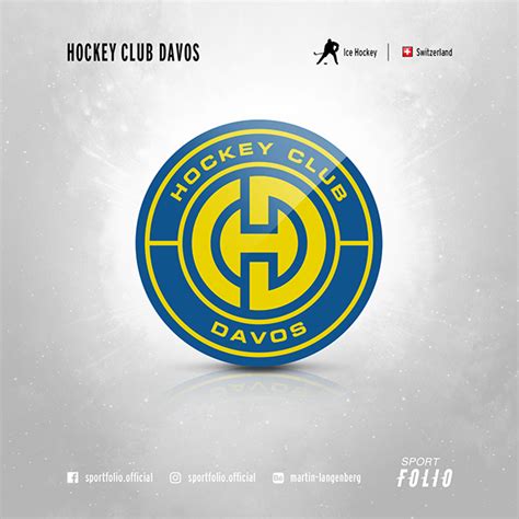 HC Davos | logo redesign on Behance