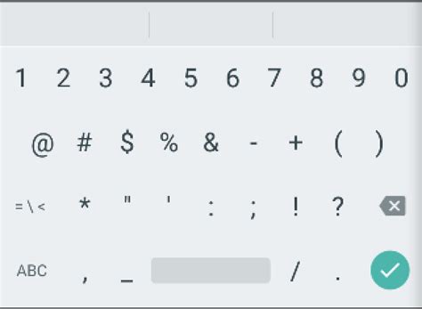 How to switch to numeric with special characters keyboard of EditText in Android by default ...