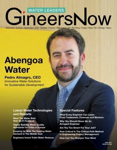 Water Leaders Magazine June 2017 Issue 002, Abengoa Water, desalination ...