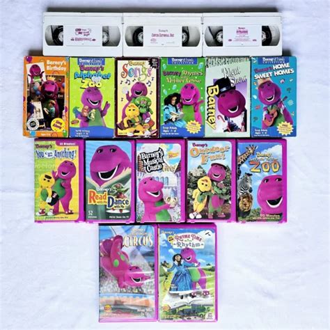 BARNEY & FRIENDS VHS Tapes Vintage 1990's Lot of 10 $26.93 - PicClick CA