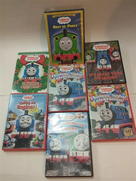 THOMAS & FRIENDS DVD Lot Of 7 Movies Thomas the Train The Tank Engine Children $48.40 - PicClick CA