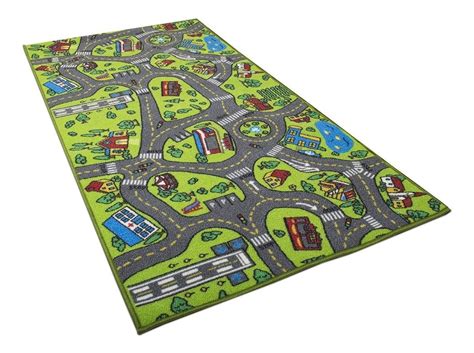 Tapete Infantil Mini Ciudad Bebés Niños Alfombra Educativa - $ 148.900 ...