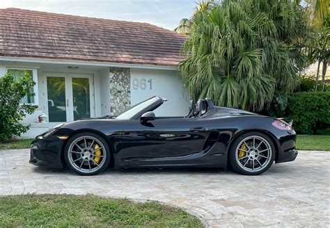 Place Bid - 4k-Mile 2016 Porsche 981 Boxster Spyder | PCARMARKET