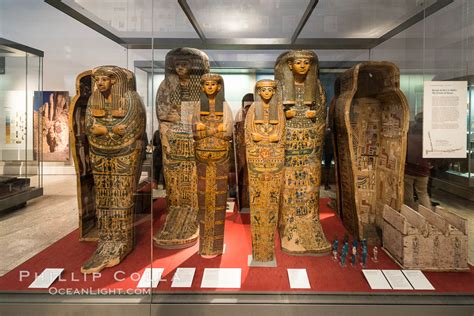 Egyptian mummies, British Museum, London, United Kingdom, #28307