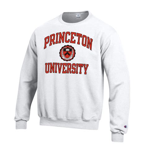 Princeton University Tigers Champion Crew-Neck Sweatshirt-White – Shop ...