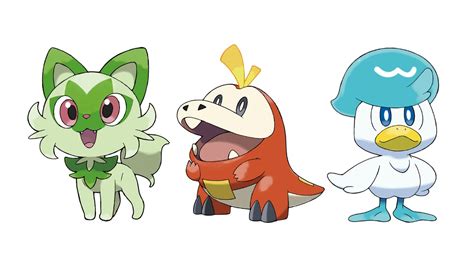 English Names And More Details Revealed For Pokemon Scarlet/Violet’s Starter Pokemon – NintendoSoup