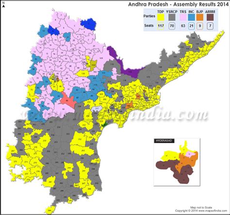 Andhra Pradesh Assembly (Vidhan Sabha) Elections 2014 Results