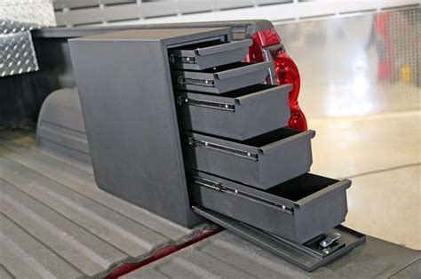 Wheel Well Tool Box with Drawers - Steel - Dee Zee