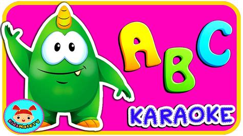 ABC Song Nursery Rhymes (KARAOKE) ★KidsMateTv★ - YouTube