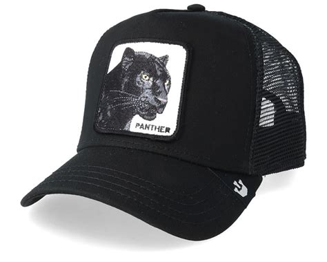 Black Panther Black/Black Trucker - Goorin Bros. caps - Hatstoreworld.com