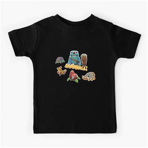 "Bugsnax Fan Art Pack | Bugsnax Grumps and BugSnax Characters Bugsnax Mayor Filbo" Kids T-Shirt ...