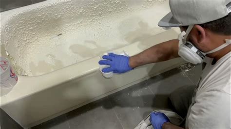 How to REPAIR A BATHTUB | Remove Paint from a Bathtub DIY *Bathtub ...