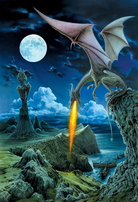 Dragon Spit by Robert Koni Vintage 1993 Poster 27 x 39 - circesoftware.net