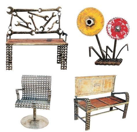 #Furniture, #Metal, #Upcycled | Recycled furniture, Furniture, Handmade furniture