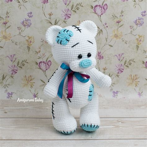 Free Teddy Bear crochet pattern - Amigurumi Today