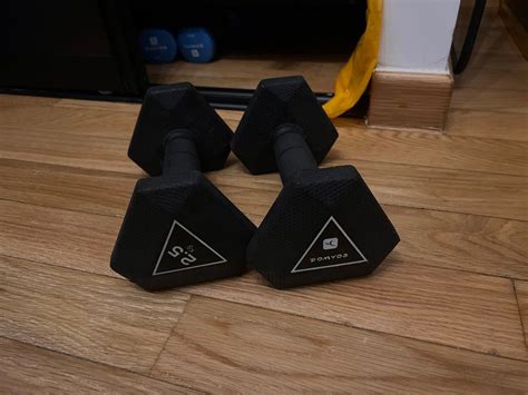 Dumbbells 2.5kg, Sports Equipment, Exercise & Fitness, Weights ...