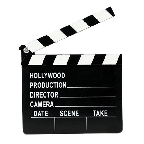 Wooden Action Board Hollywood Production Film Movies Clapper Board 20 x 18cm | Moldes de letras ...