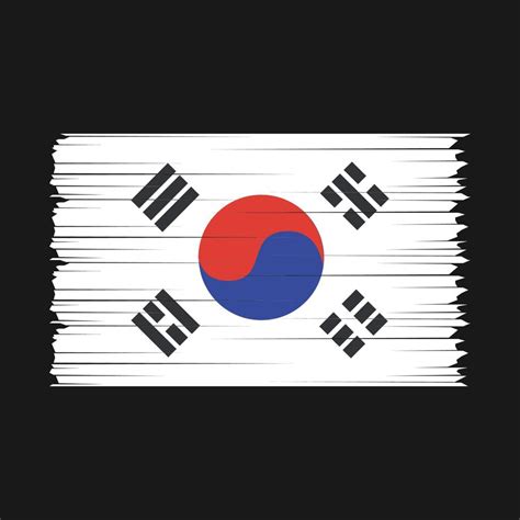 South Korea Flag Vector 21843207 Vector Art at Vecteezy