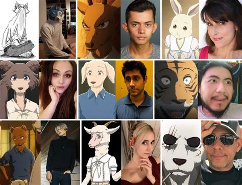 Beastars Characters & their Voice Actors : r/Beastars